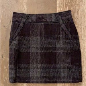 Ann Taylor Loft side-zip miniskirt